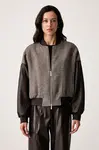 Armani Exchange  bomber dámská s vlnou