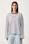 Guess Jeans  tričko s dlouhým rukávem dámské bavlněné s elastanem