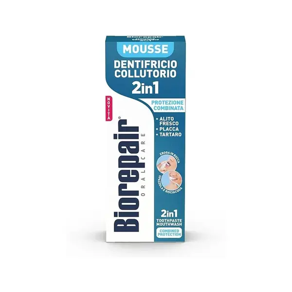 BIOREPAIR Combined protection 2v1 zubní pěna 75 ml