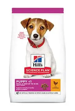 Hill S Science plan Puppy Small&Mini Chicken pro psy 1,5kg