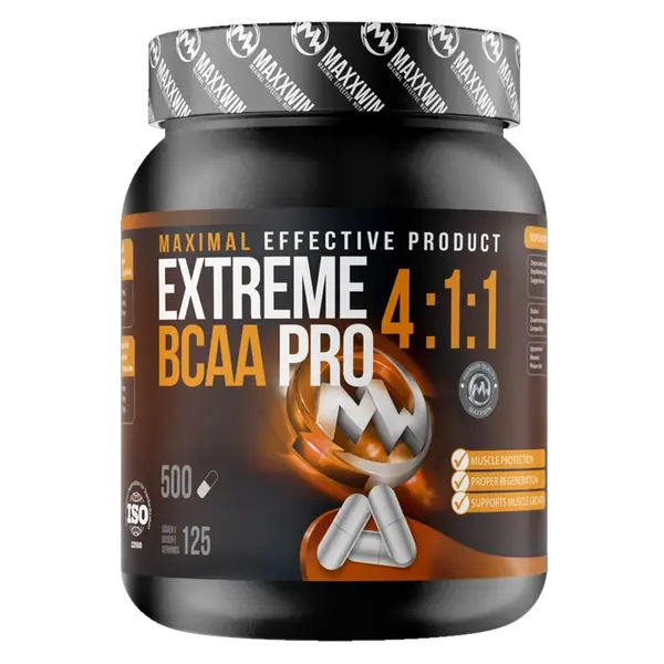 MAXXWIN Extreme BCAA PRO 4:1:1 - 500 kapslí