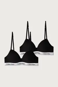 Calvin Klein Underwear  podprsenka dětská bavlněná s elastanem 2-pack