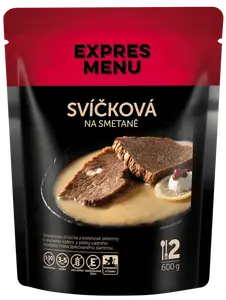 EXPRES MENU Svíčková na smetaně 600 g (1 porce)
