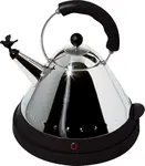 Rýchlovarná kanvica, čierna, priem. 25.5 cm - Alessi