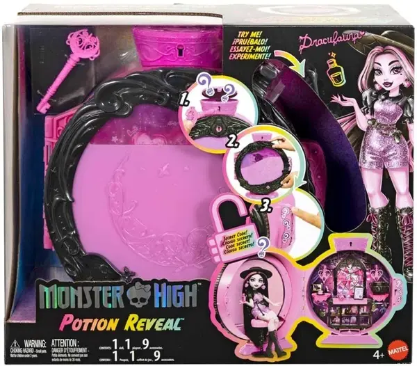 Monster High Elixír s překvapeními a Draculaurou