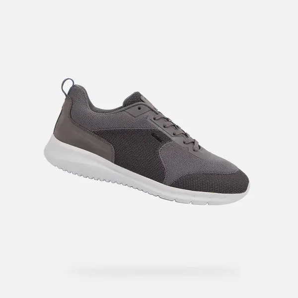 Tmavě šedé pánské tenisky Geox Monreale - Pánské