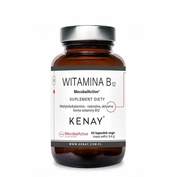 Kenay Vitamin B12 methylkobalamin MecobalActive 250 µg 60 kapslí