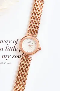 Giorgio&Dario Dámské hodinky Giorgio & Dario se zirkony na ciferníku růžové zlato