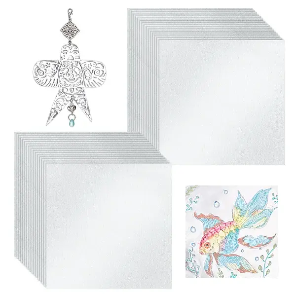 Square Tin Foil Paper Sheets