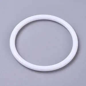 Hoops Macrame Ring