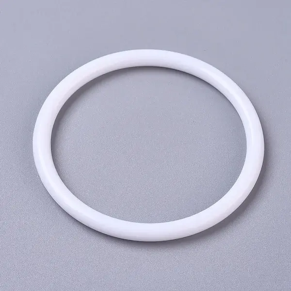 Hoops Macrame Ring