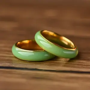 201 Stainless Steel Enamel Finger Rings