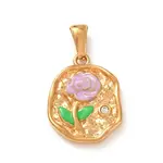 304 Stainless Steel Enamel Pendants