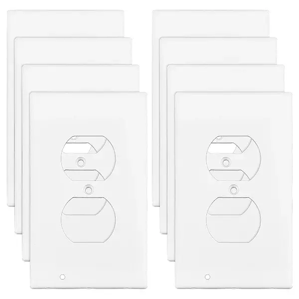 8 Sets ABS Plastic Socket Cover Plate
