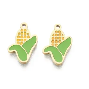 304 Stainless Steel Enamel Pendants