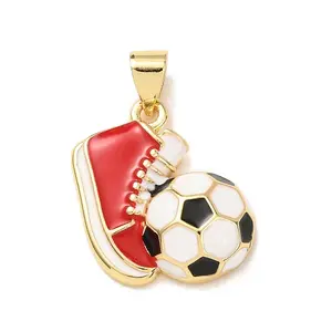 Brass Enamel Pendants