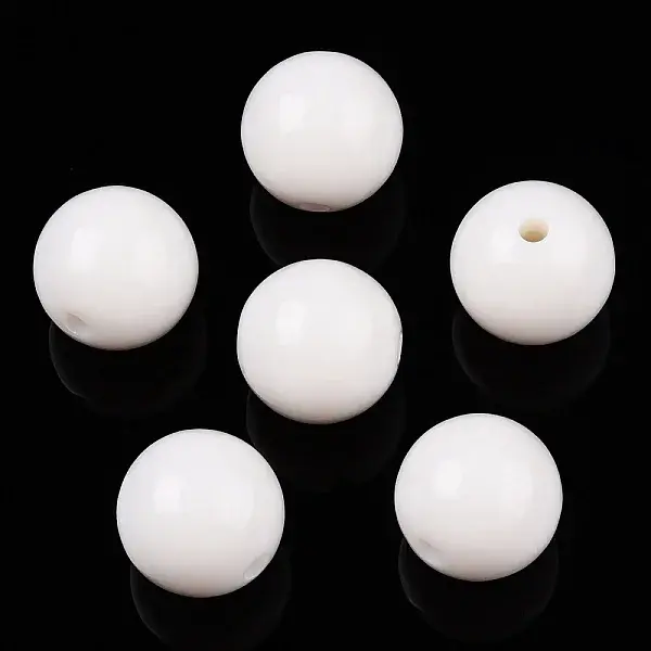 Opaque Acrylic Beads