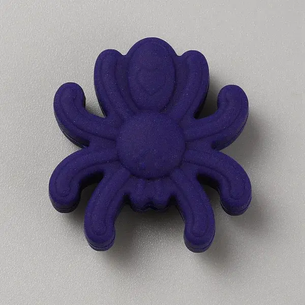 Spider Food Grade Eco-Friendly Silicone Focal Beads