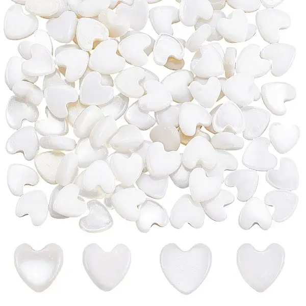 2 Strands Natural Freshwater Shell Beads Strands