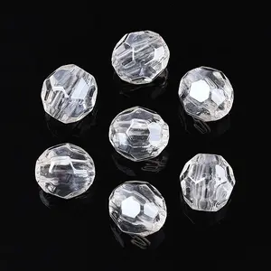 Transparent Acrylic Beads