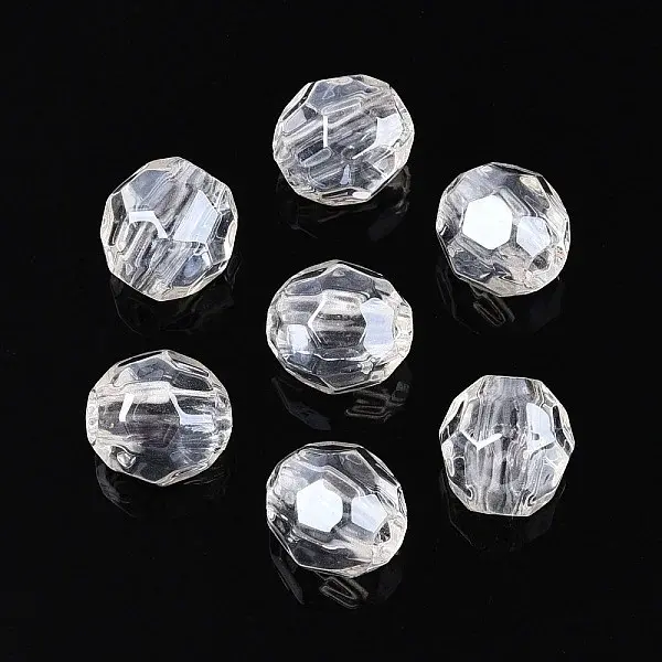 Transparent Acrylic Beads