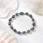 Natural Cultured Freshwater Pearl Beads Stretch Bracelets for Women