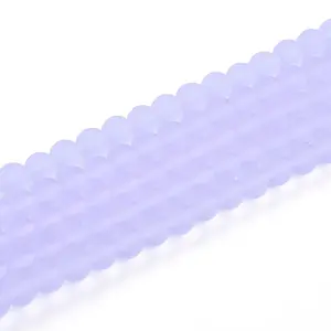 Transparent Glass Beads Strands