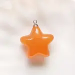 Opaque Acrylic Star Charms