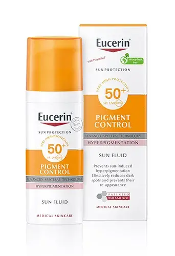 Eucerin SUN Pigment Control SPF50+ emulze na obličej 50 ml