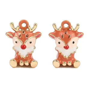 Alloy Enamel Pendants
