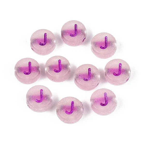 Luminous Frosted Acrylic Beads