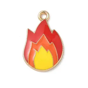 Alloy Enamel Pendants
