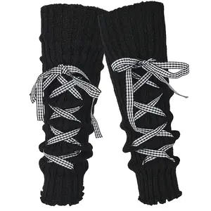 Bowknot Polycotton Leg Sleeves