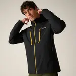 Pánská zateplená bunda regatta highton stretch černá 4xl