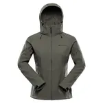 Dámská softshellová bunda s membránou alpine pro hoora 2 zelená xxl
