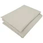 EKO Povlečení do dětské postýlky 2dílné bavlněné Light Beige 40x60cm, 90x120cm