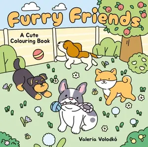 Furry Friends Cute Colouring Book - Valeria VolodkÃ³