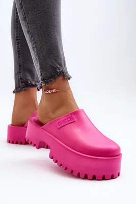 BIG STAR SHOES Dámské Žabky Na Masivní Podrážce Big Star