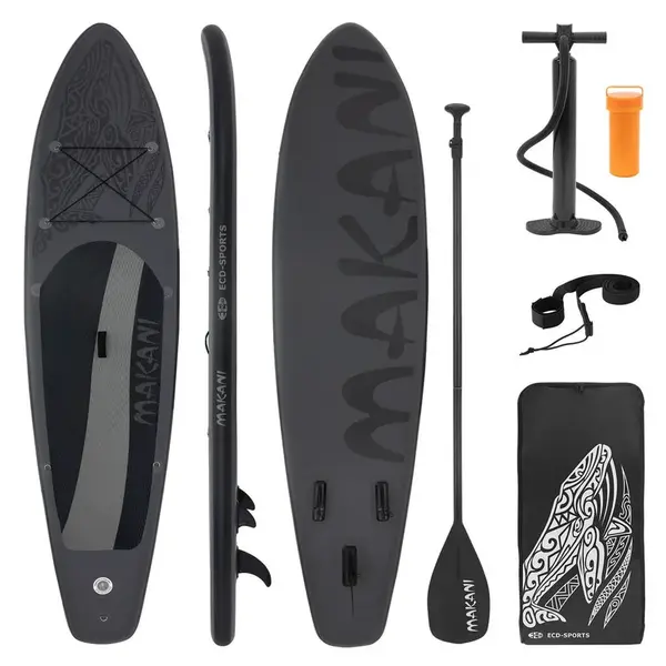 ECD-Germany STAND UP PADDLE BOARD Makani černý