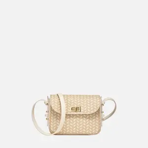 Krémová dámská kabelka Geox Kleopy - Dámské