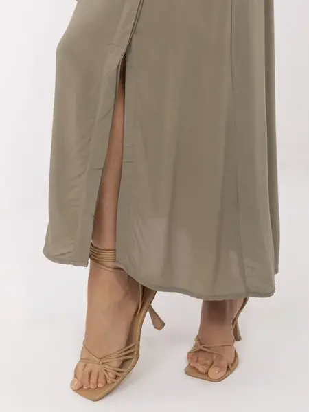 Skirt-D73761M50222A-khaki