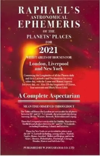 Raphael's Ephemeris 2021 - Edwin Raphael