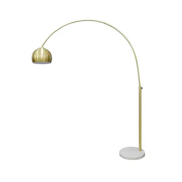 P & B STOJACÍ OBLOUKOVÉ SVÍTIDLO, 165/205/30 cm