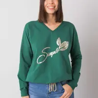 Blouse-RV-BZ-7276.77-dark green