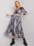 Dress-LC-SK-22K-3062-4.17P-Grey-Black