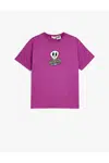 Koton Beetlejuice T-Shirt Licensed Short Sleeve Crew Neck Cotton