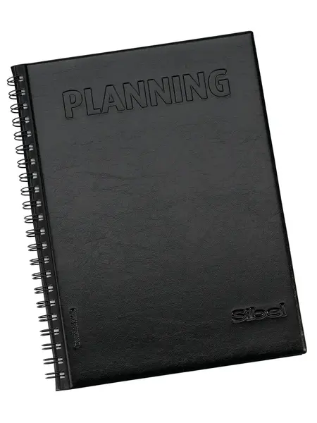 Kadernícky plánovacie blok Sibel Luxe - čierny (4421250) + darček zadarmo