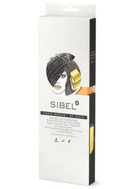 Melírovací penová fólia Sibel High-Light 30 x 9,5 cm - zlatá, 200 ks (4333151) + darček zadarmo