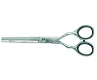 Efilačné nožnice Kiepe Studio Techno Relax TH 2231 - 5,5" strieborné, 36 zubov (2231/5.5) + darček zadarmo