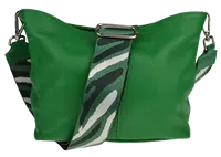NovaKabelka.sk Batilda Verde s prídavným popruhom II